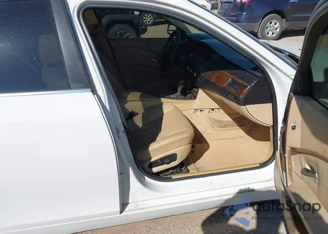 2007 BMW 530I z USA, uszkodzony, nr VIN WBANE735X7CM48520